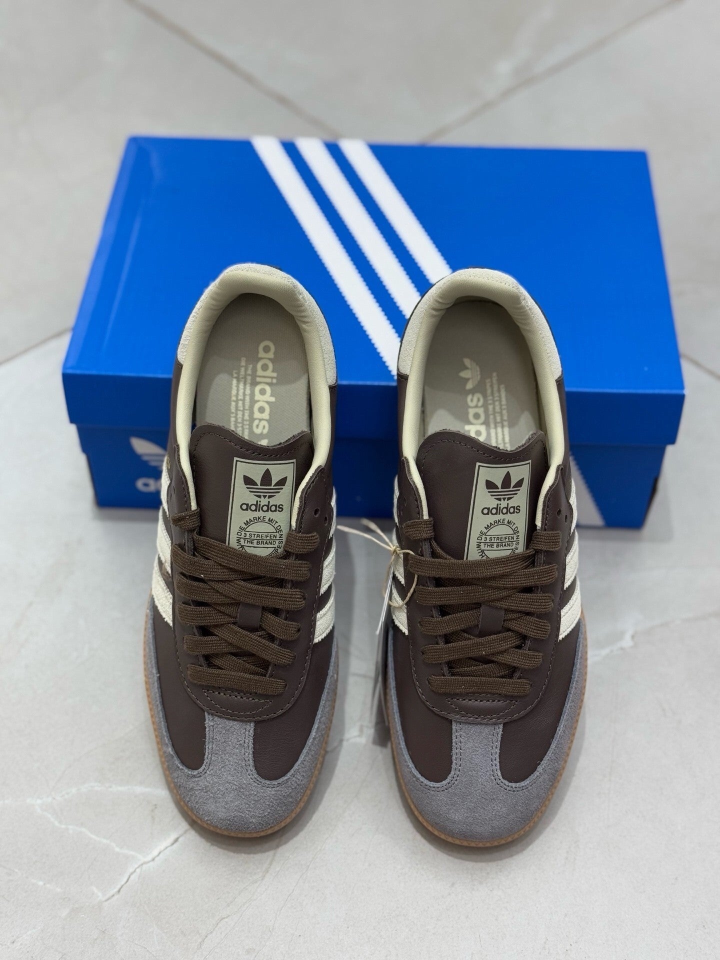 adidas Originals Samba Og Brown / Putty Grey