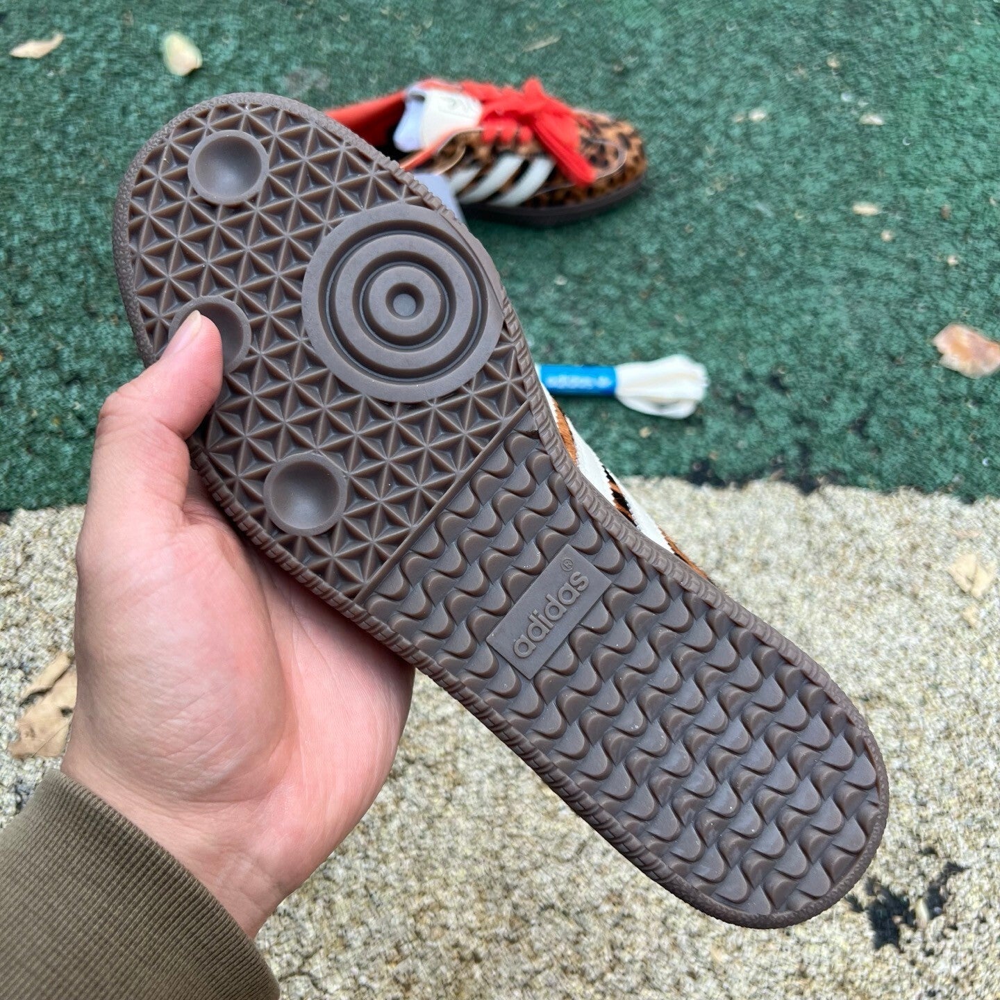 adidas Originals Women's Samba OG "Preloved Red Leopard"