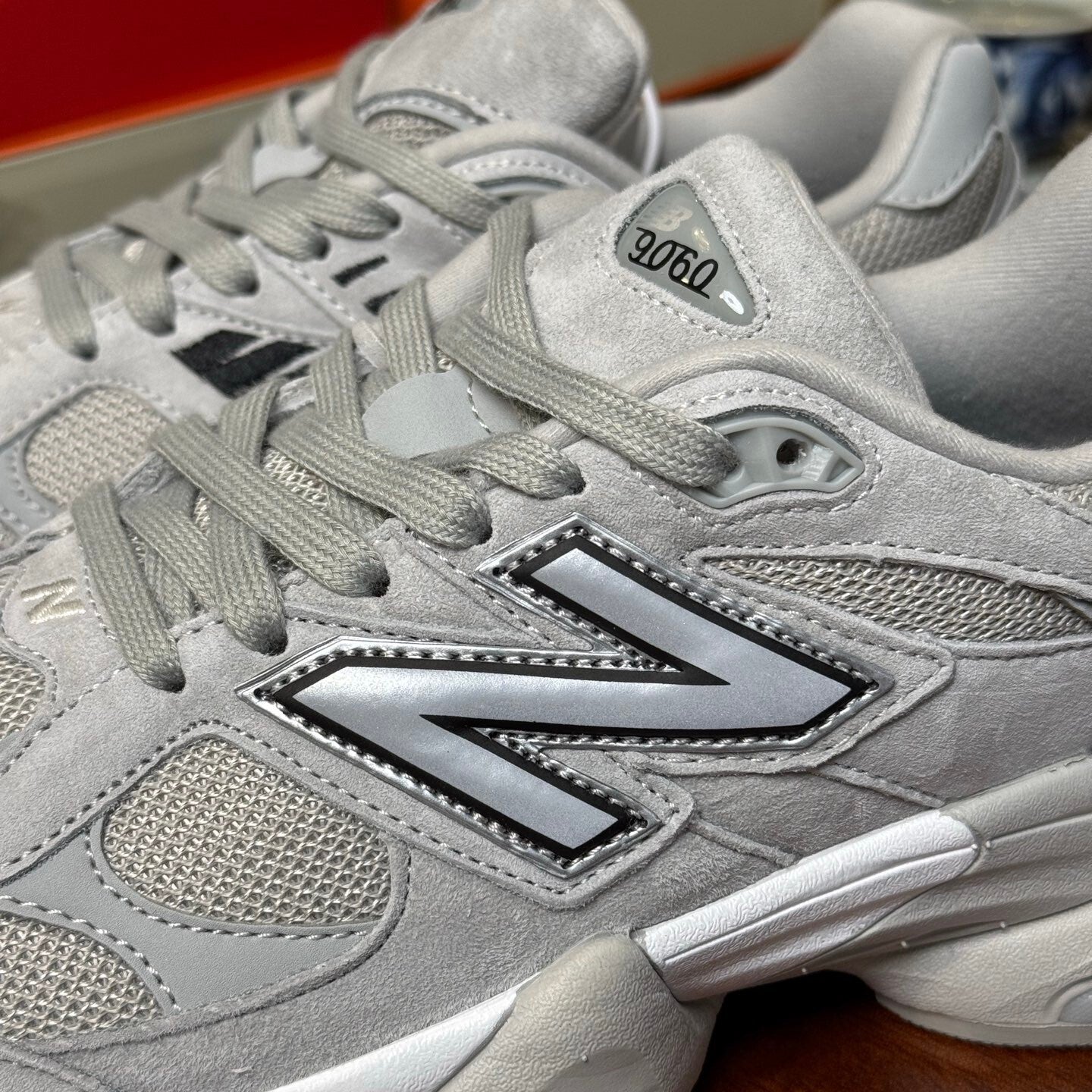 New Balance 9060 Silver Metallic Grey