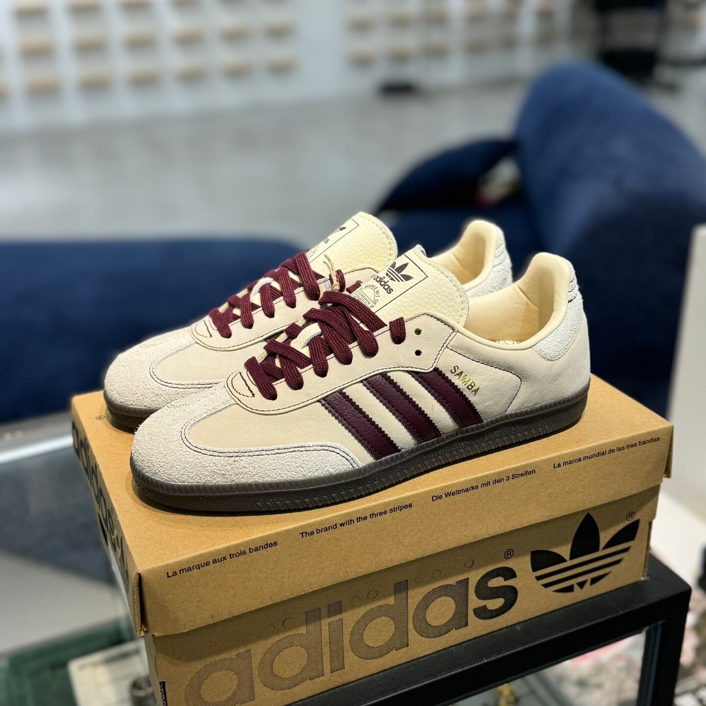 adidas Samba OG Wonder Bianco Marrone