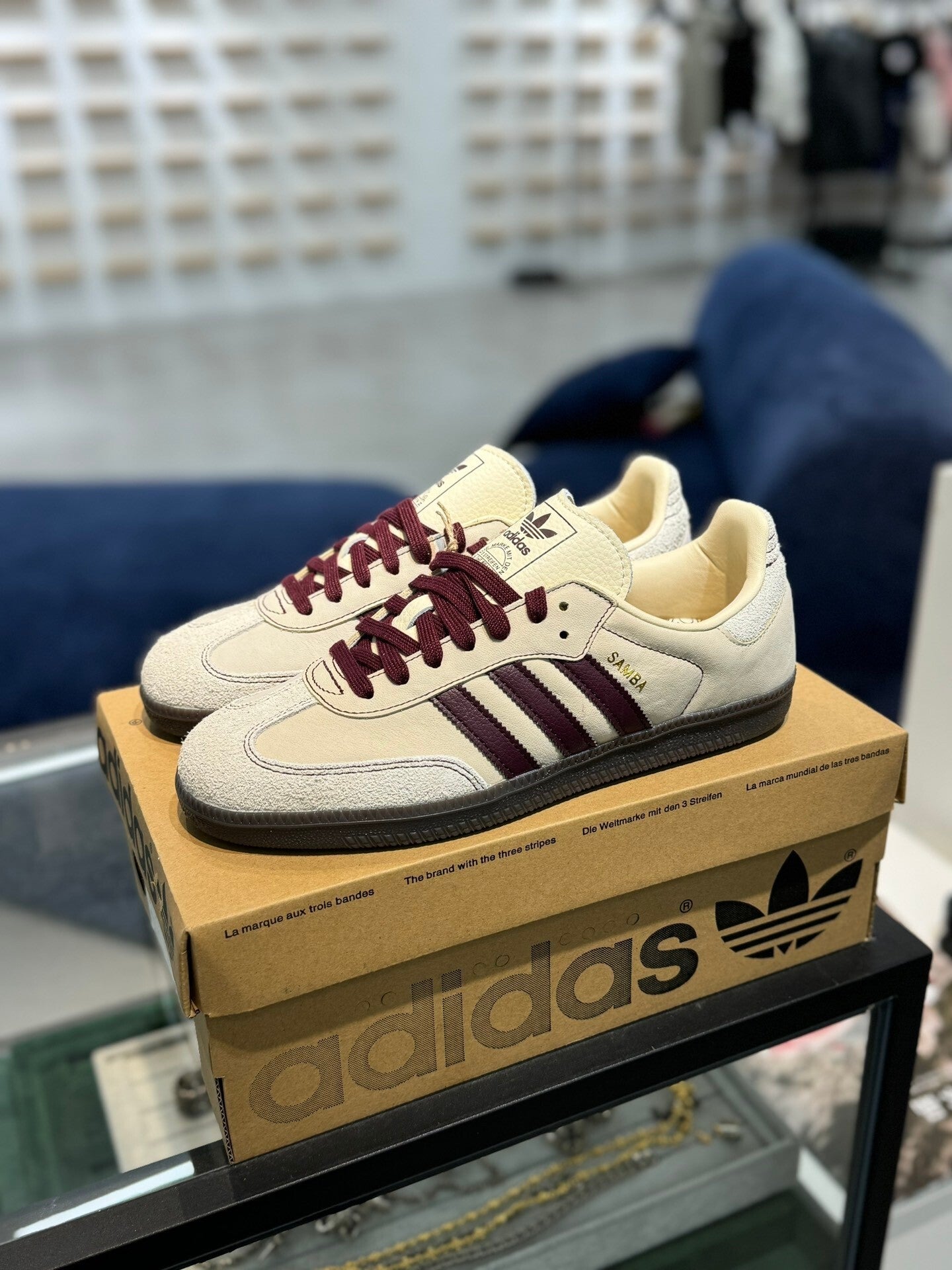 adidas Samba OG Wonder Bianco Marrone