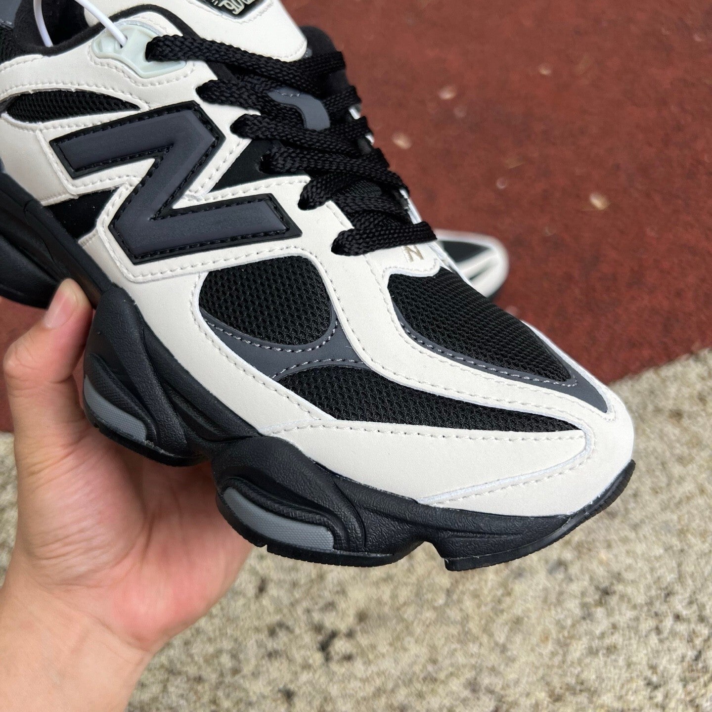New Balance 9060 Off White Black