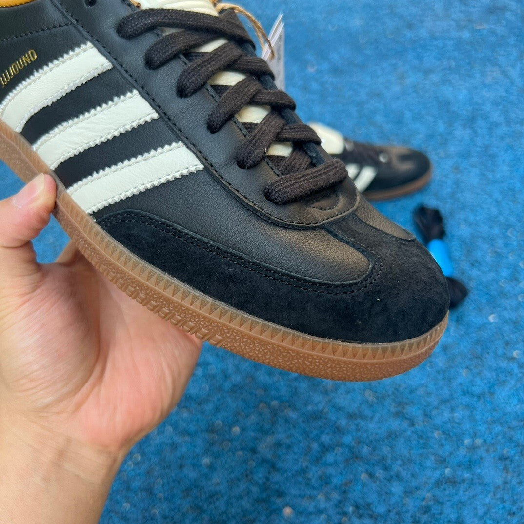 Adidas x JJJJound Samba OG "Core Black/Off White-Gum
