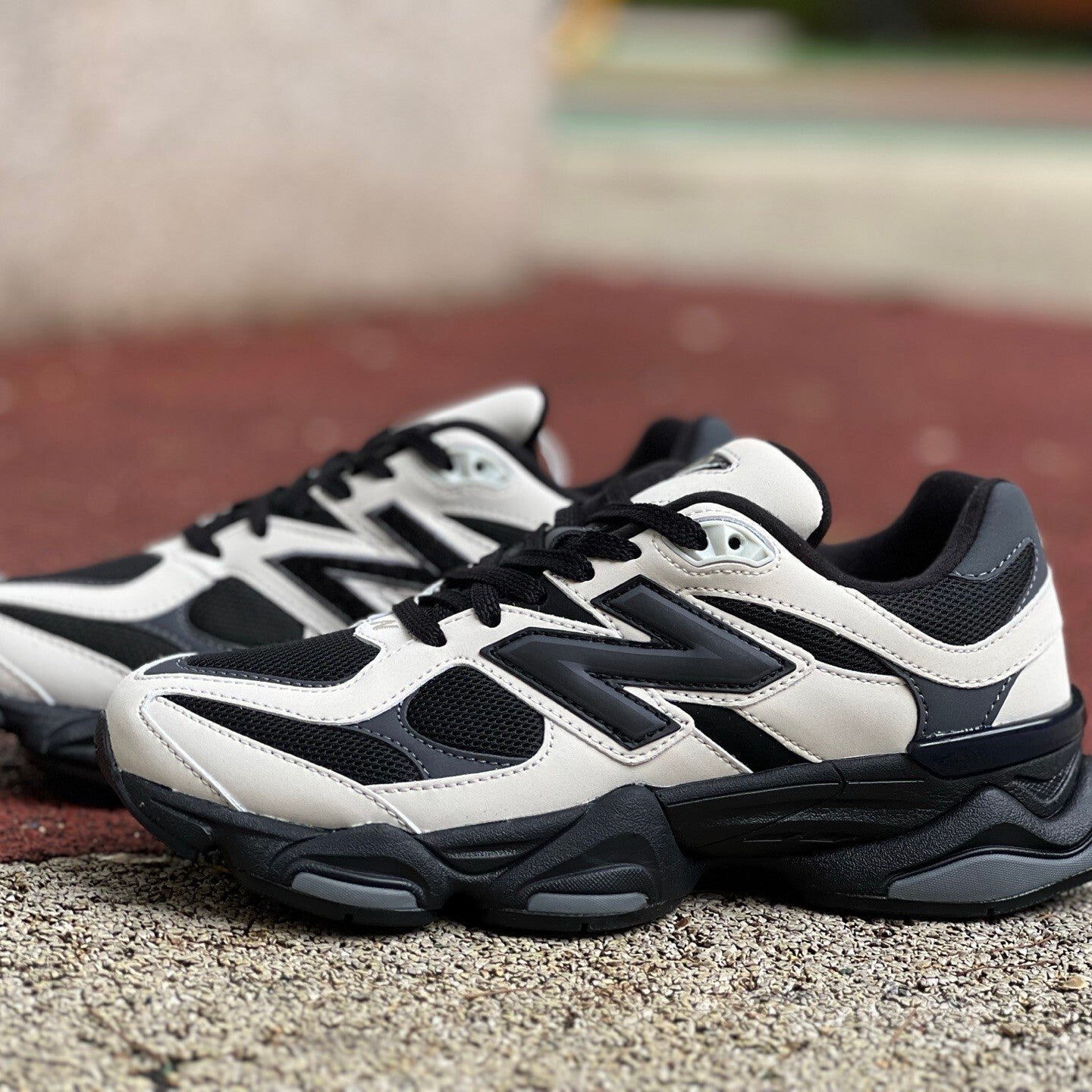 New Balance 9060 Off White Black