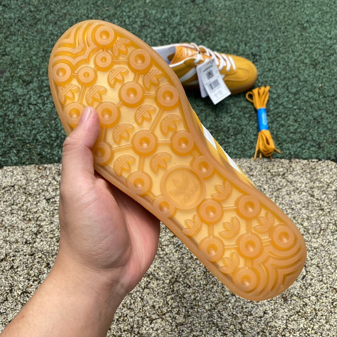 Adidas Gazelle Indoor - Orange Peel White HQ8716