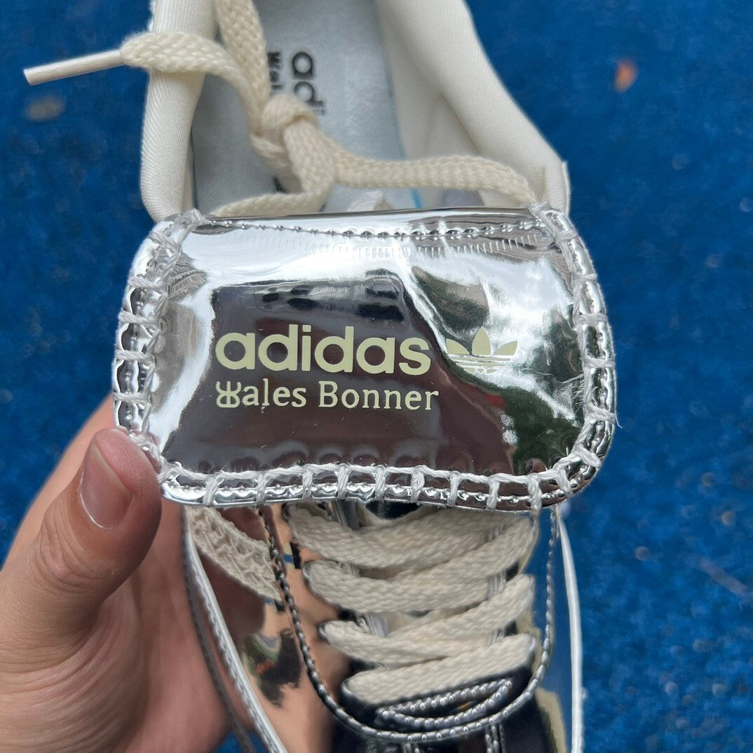 adidas Wales Bonner Samba "Silver Metallic & Core White"