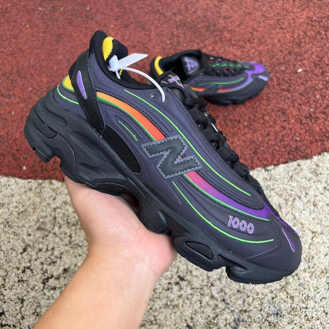 New Balance 1000 Black Reflective