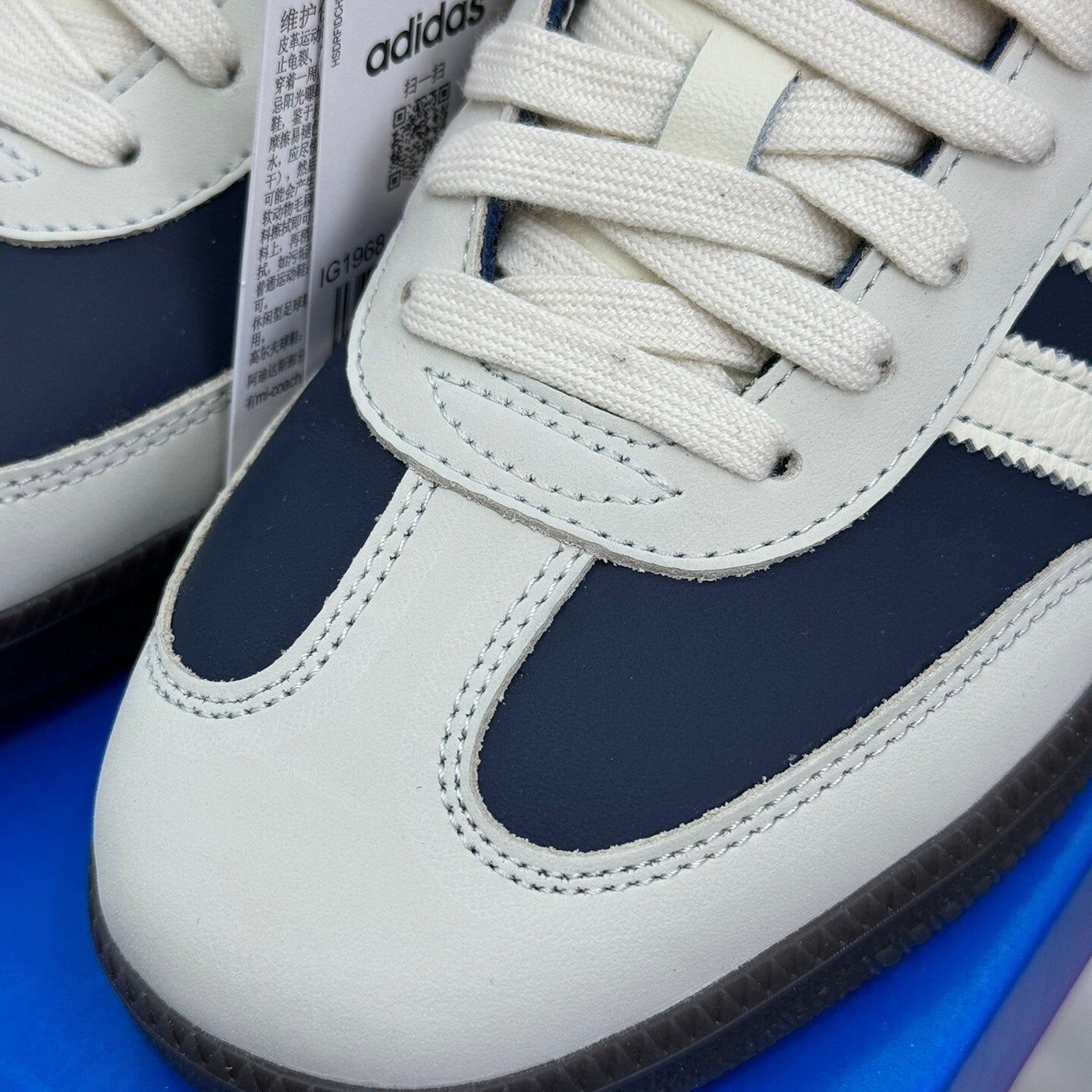 adidas Samba OG "Night Indigo & Cream White"