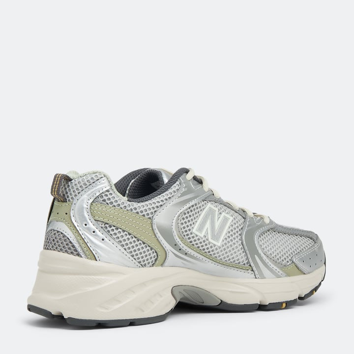 New Balance 530 Silver Khaki White