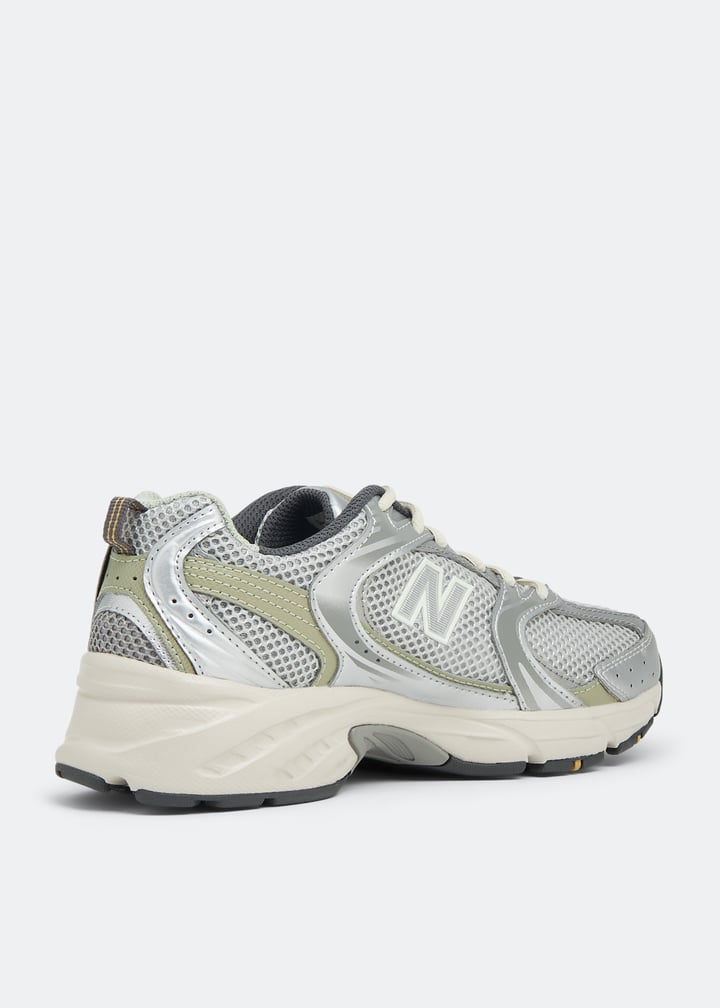 New Balance 530 Silver Khaki White