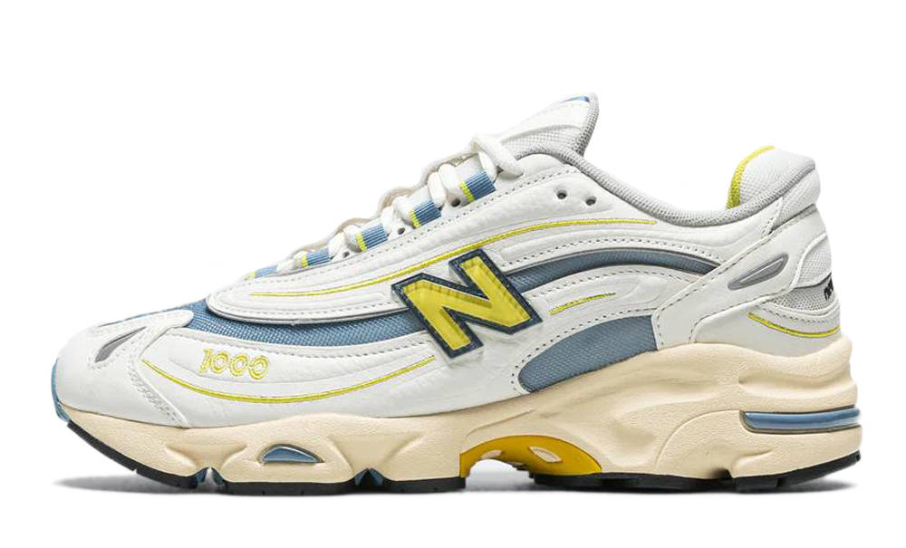 New Balance M1000 "Sea Salt/Heron Blue" sneakers