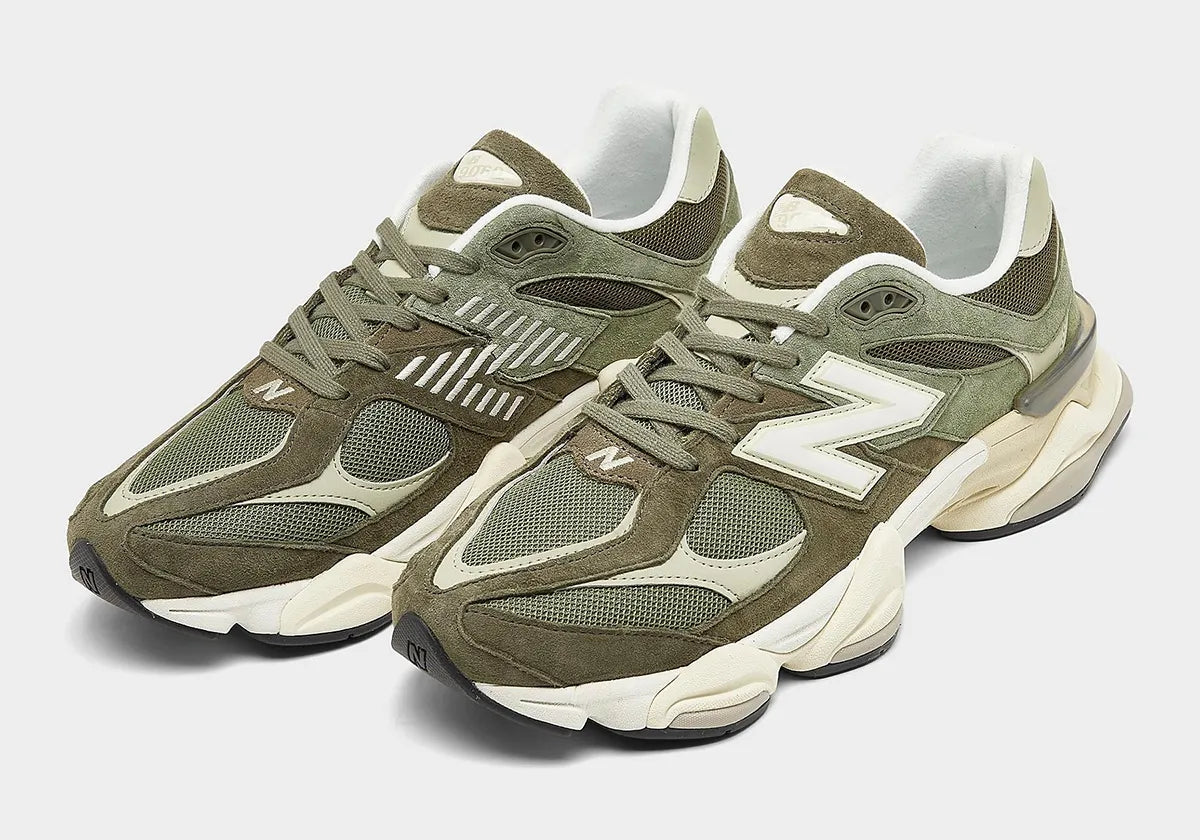 New Balance 9060 Dark Camo Sandstone